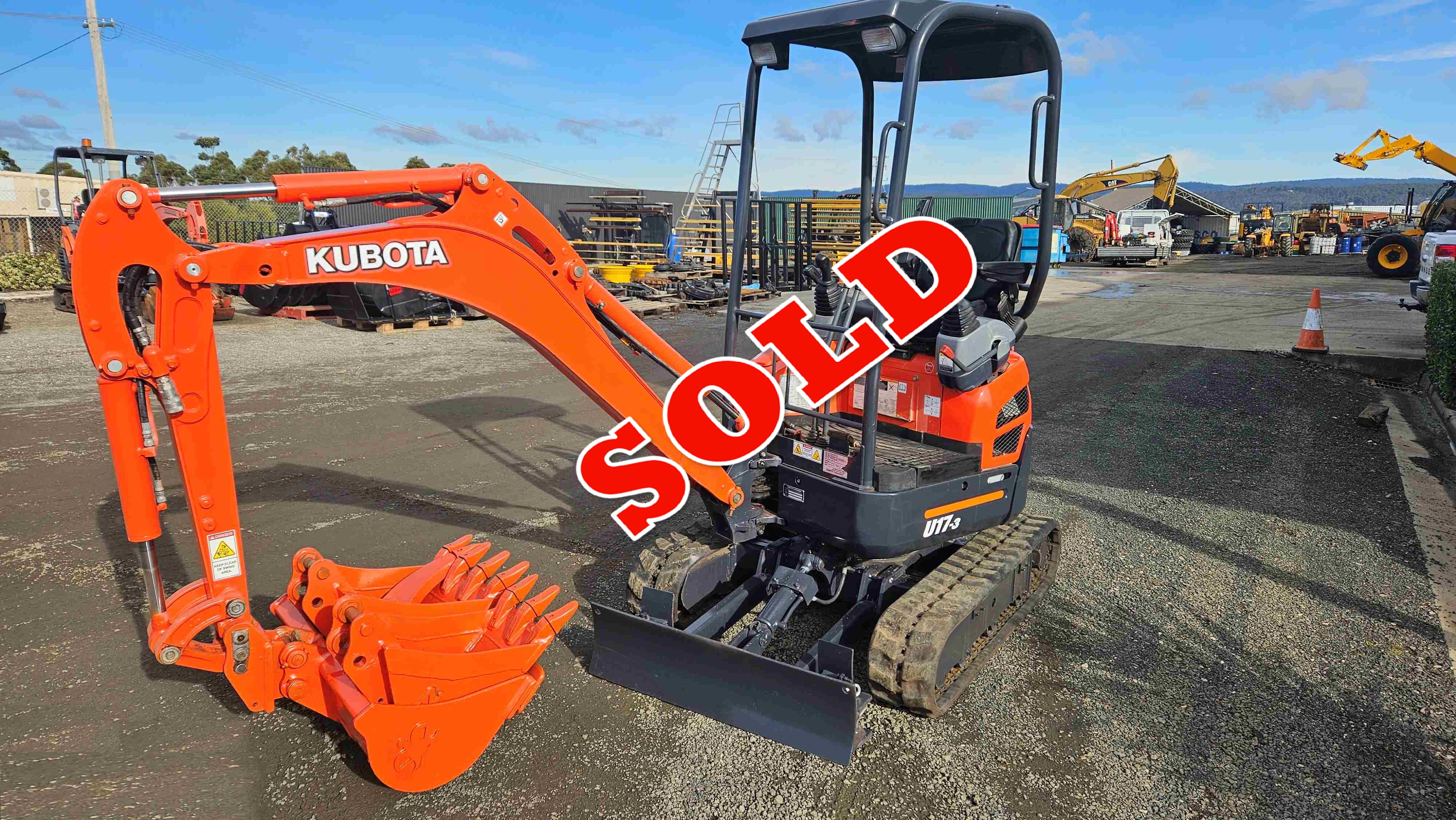 2021 Kubota U17-3 Excavator
